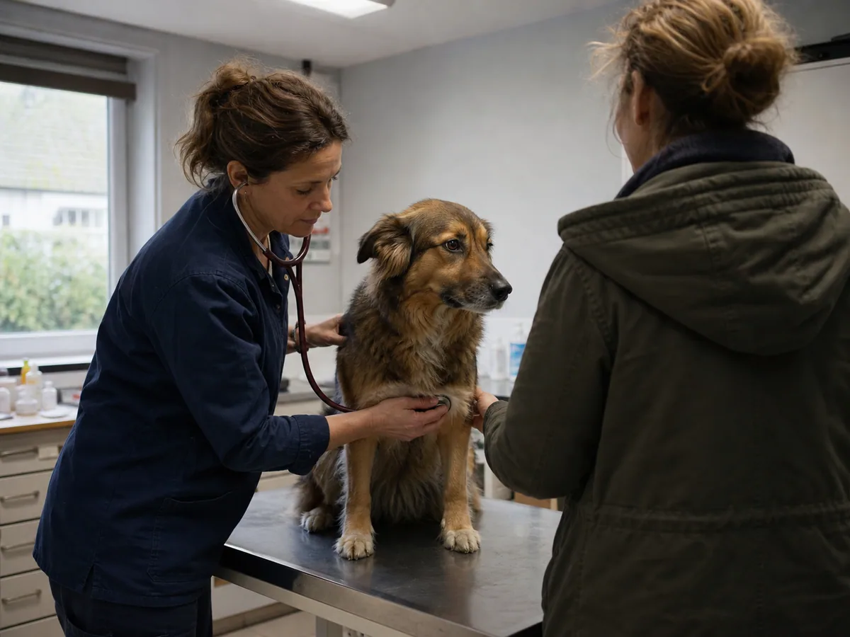 Clinique vétérinaire, illustration du secteur vétérinaires